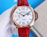 Panerai Luminor Due 42MM 316L Steel Automatic Movement White Wrist Watch